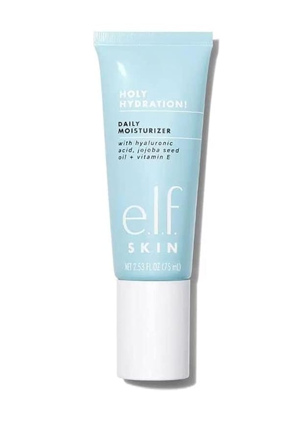 e.l.f. SKIN Daily Hydration Moisturizer, Ultra-Hydrating Formula, Infused with Aloe, Jojoba Oil &... | Amazon (US)