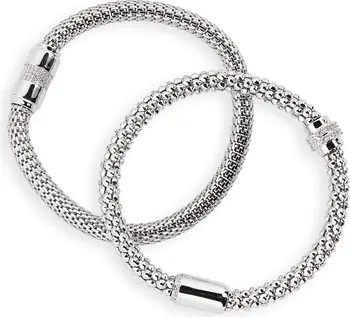 Nordstrom Set of 2 Mesh Stretch Bracelets | Nordstrom | Nordstrom