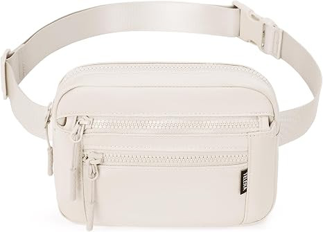 Telena Belt Bag for Women Fanny Pack Cross Body Bag Fashion Waist Pack with Adjustable Strap Beig... | Amazon (US)