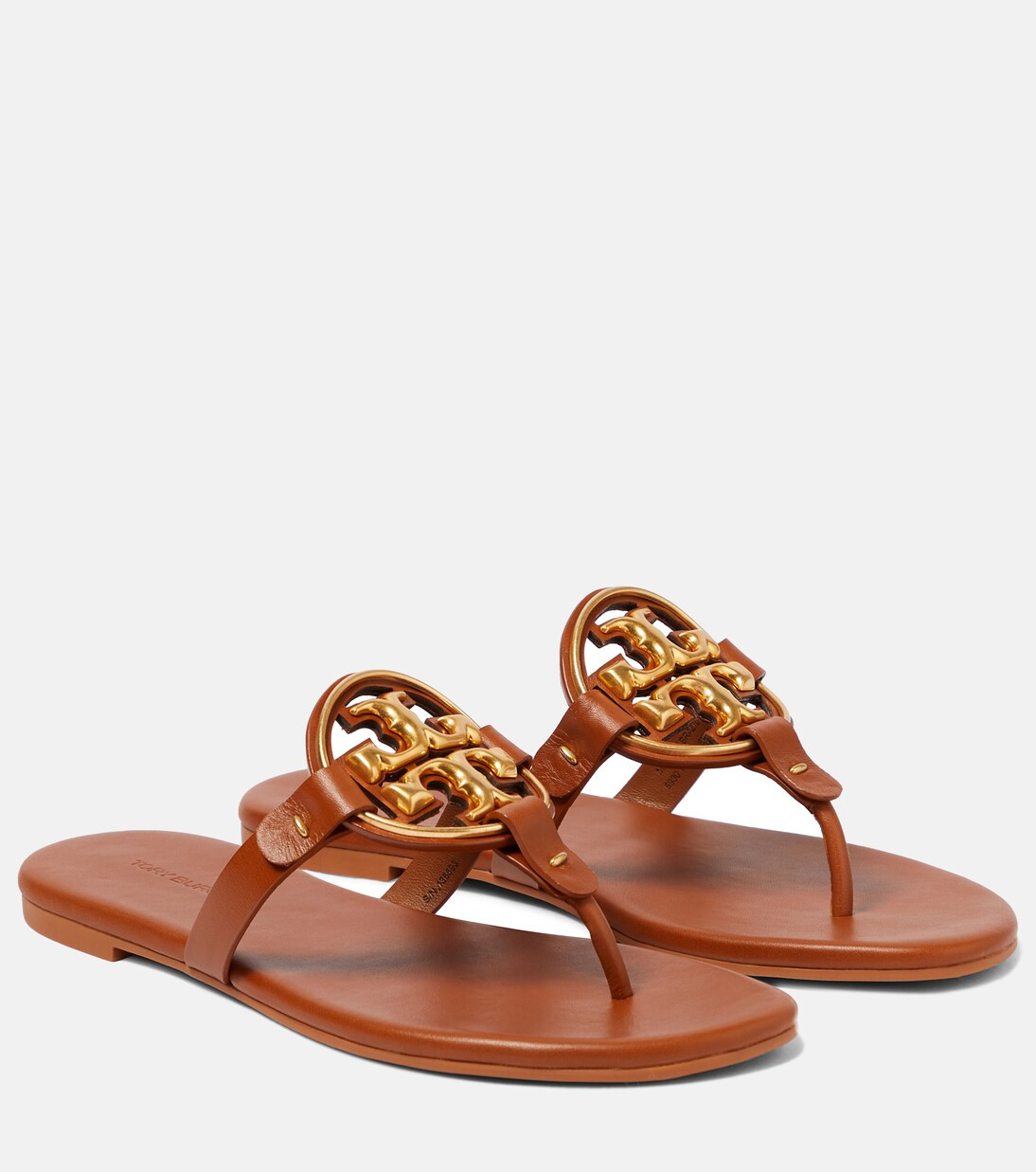 Metal Miller Soft leather sandals | Mytheresa (INTL)