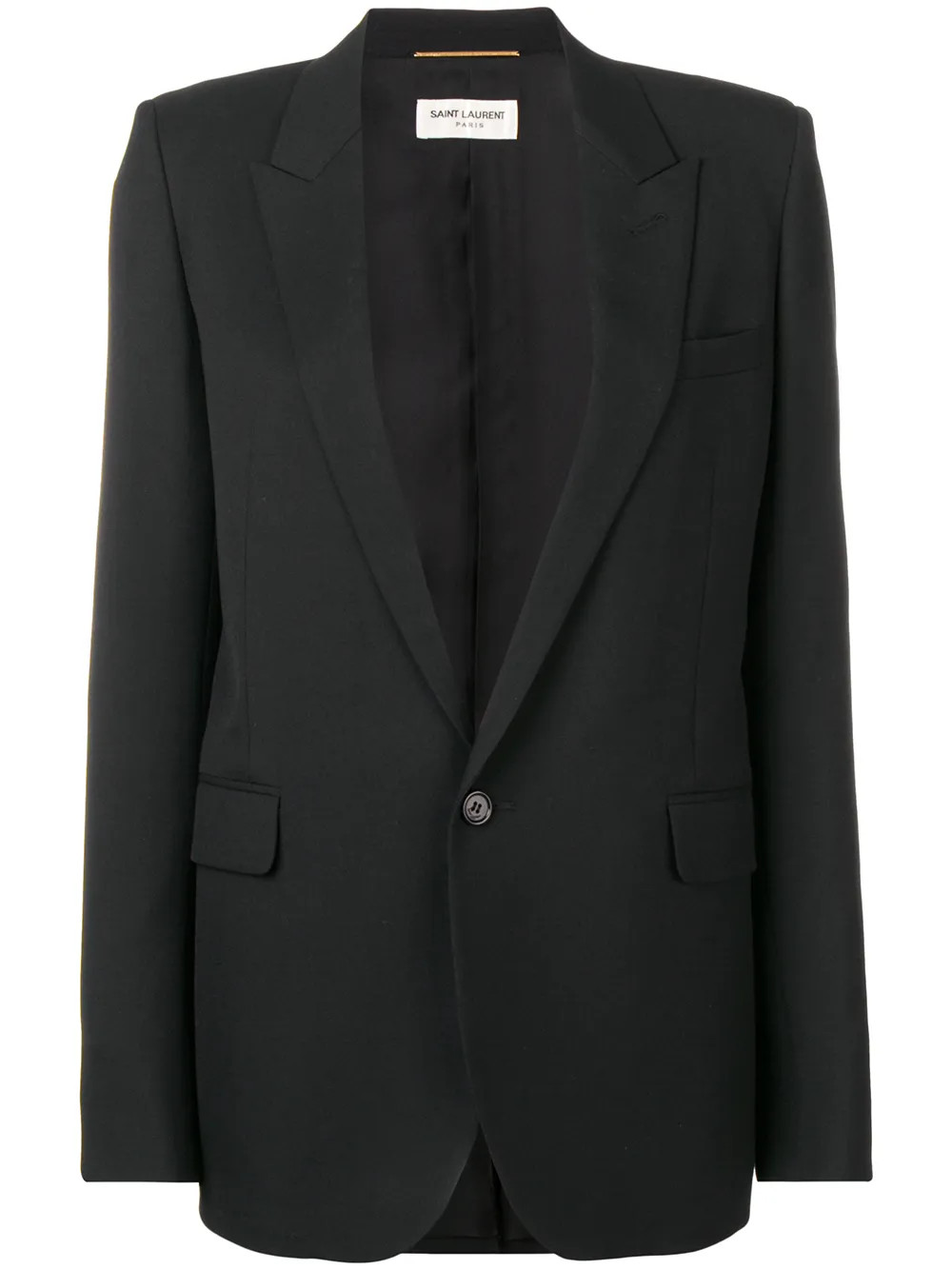 tailored single-breasted blazer | Farfetch Global