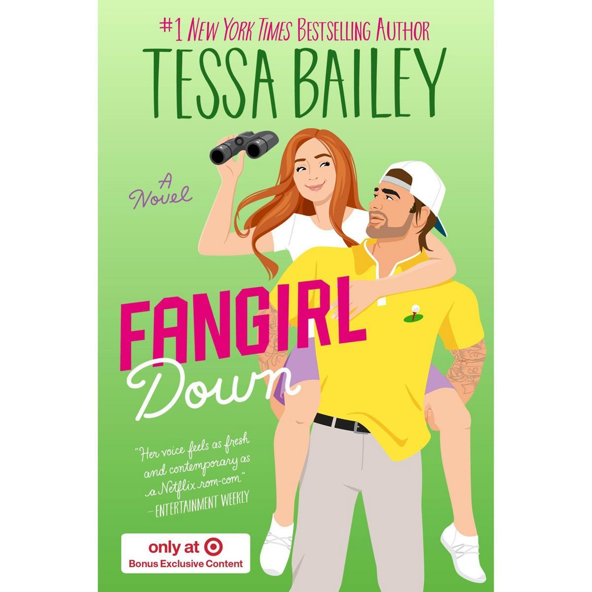 Fangirl Down - Target Exclusive Edition - by Tessa Bailey (Paperback) | Target