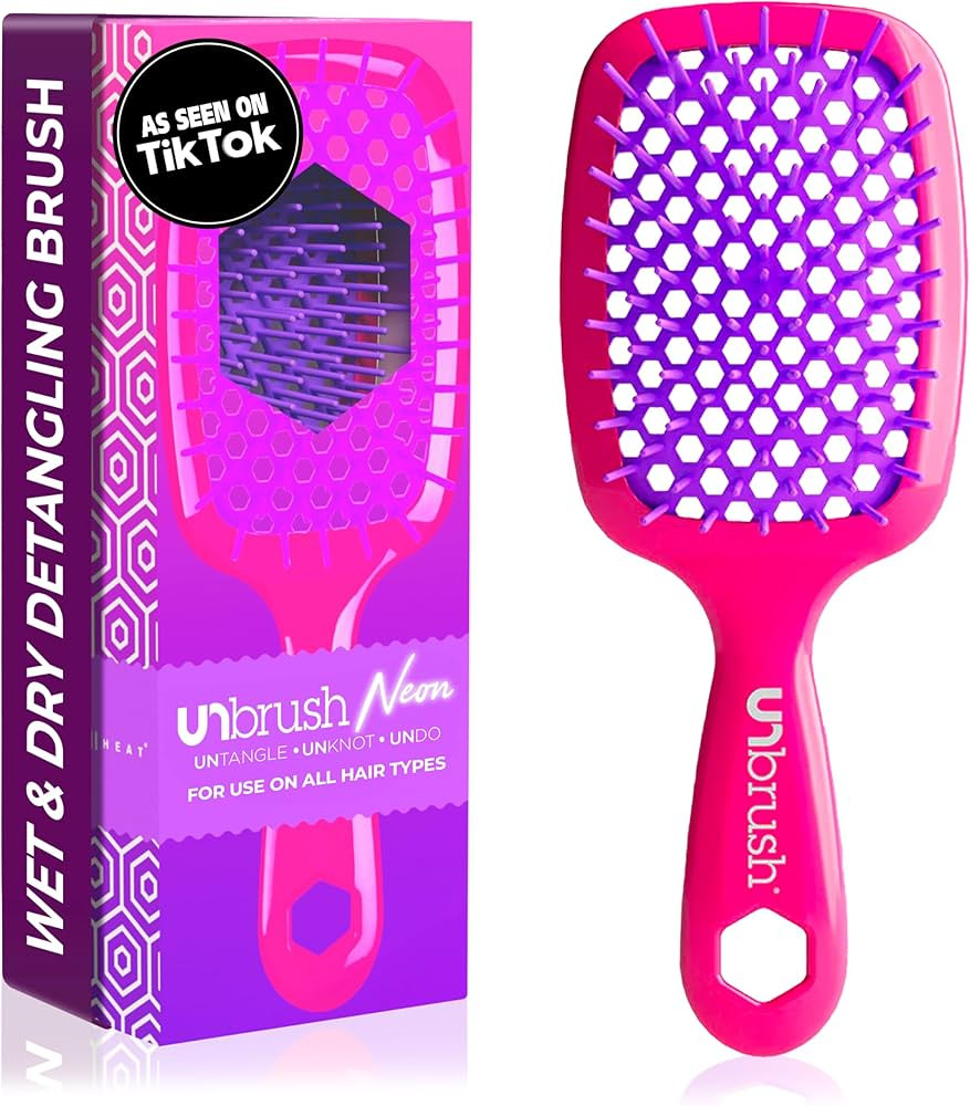 UNbrush Wet & Dry Vented Detangling Hair Brush | Amazon (US)