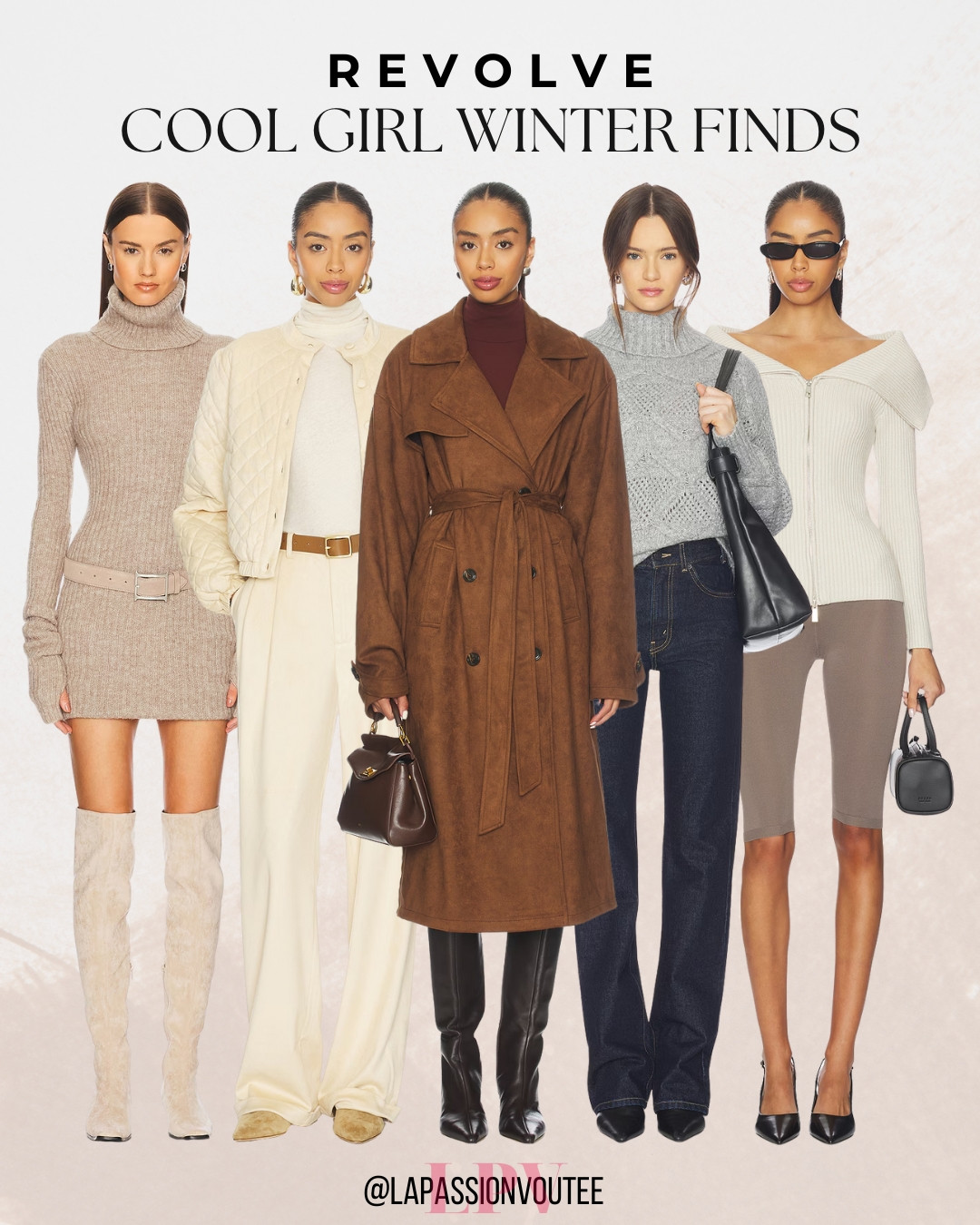 Sharing a roundup of cool girl winter finds from Revolve ❄️✨ Stylish pieces that balance comfort and edge for everyday winter outfits. Perfect for layering, mixing textures, and creating looks that feel current, effortless, and confidently cool no matter the weather. 🧣✨ 

 #LTKootd #LTKSeasonal #LTKWorkwear