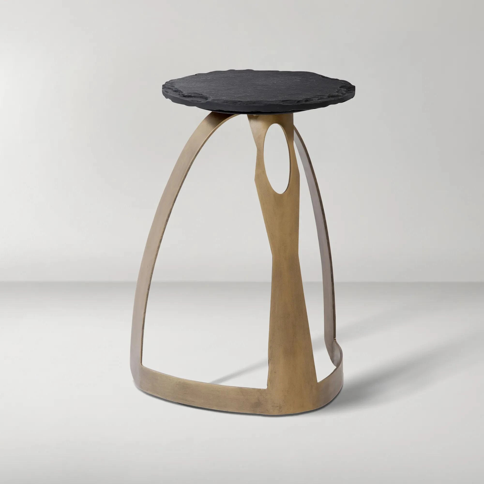 Vaughan Accent Table - Brass | Z Gallerie