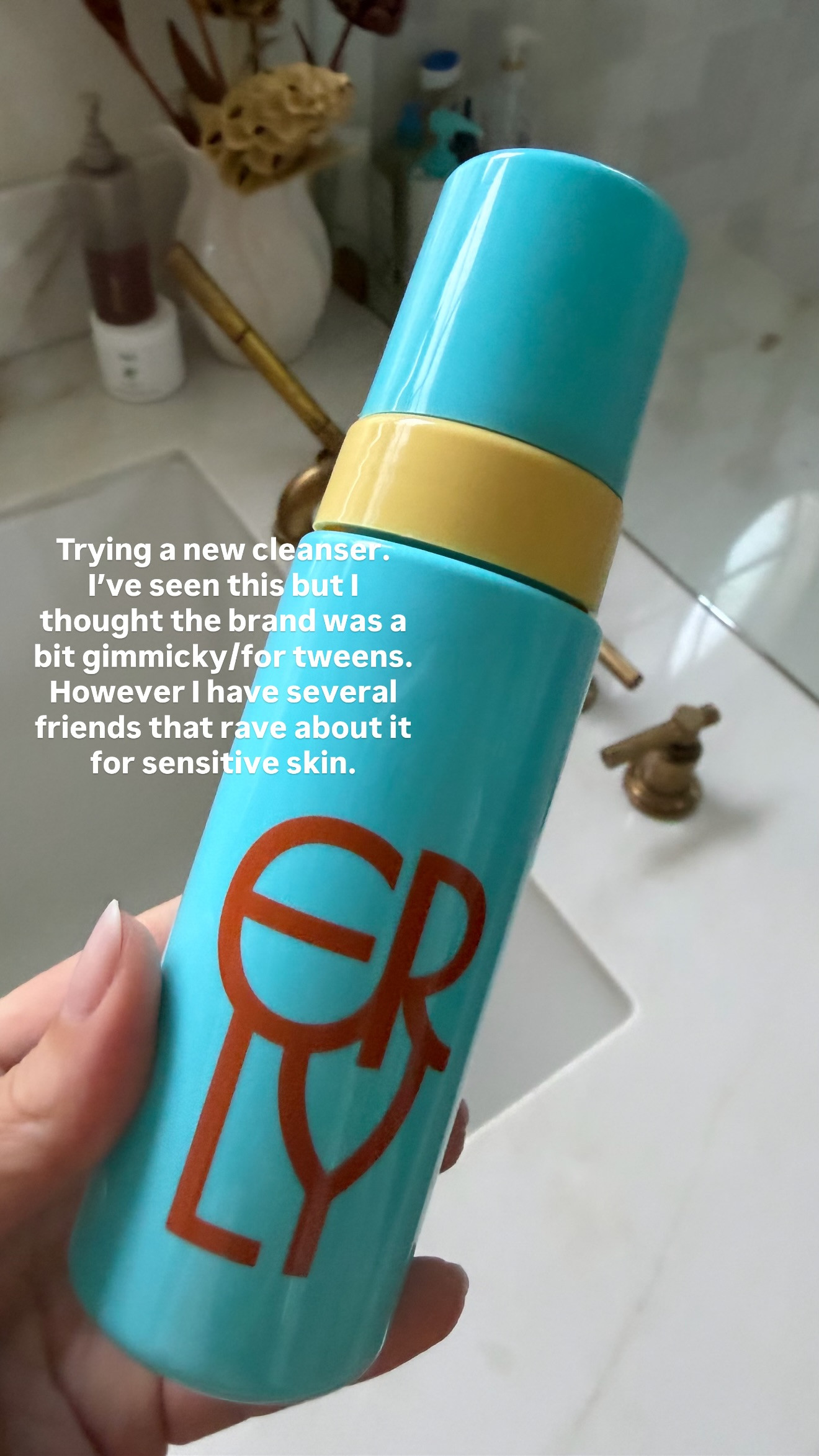 Trying a new face cleanser! 

 #LTKBeauty
