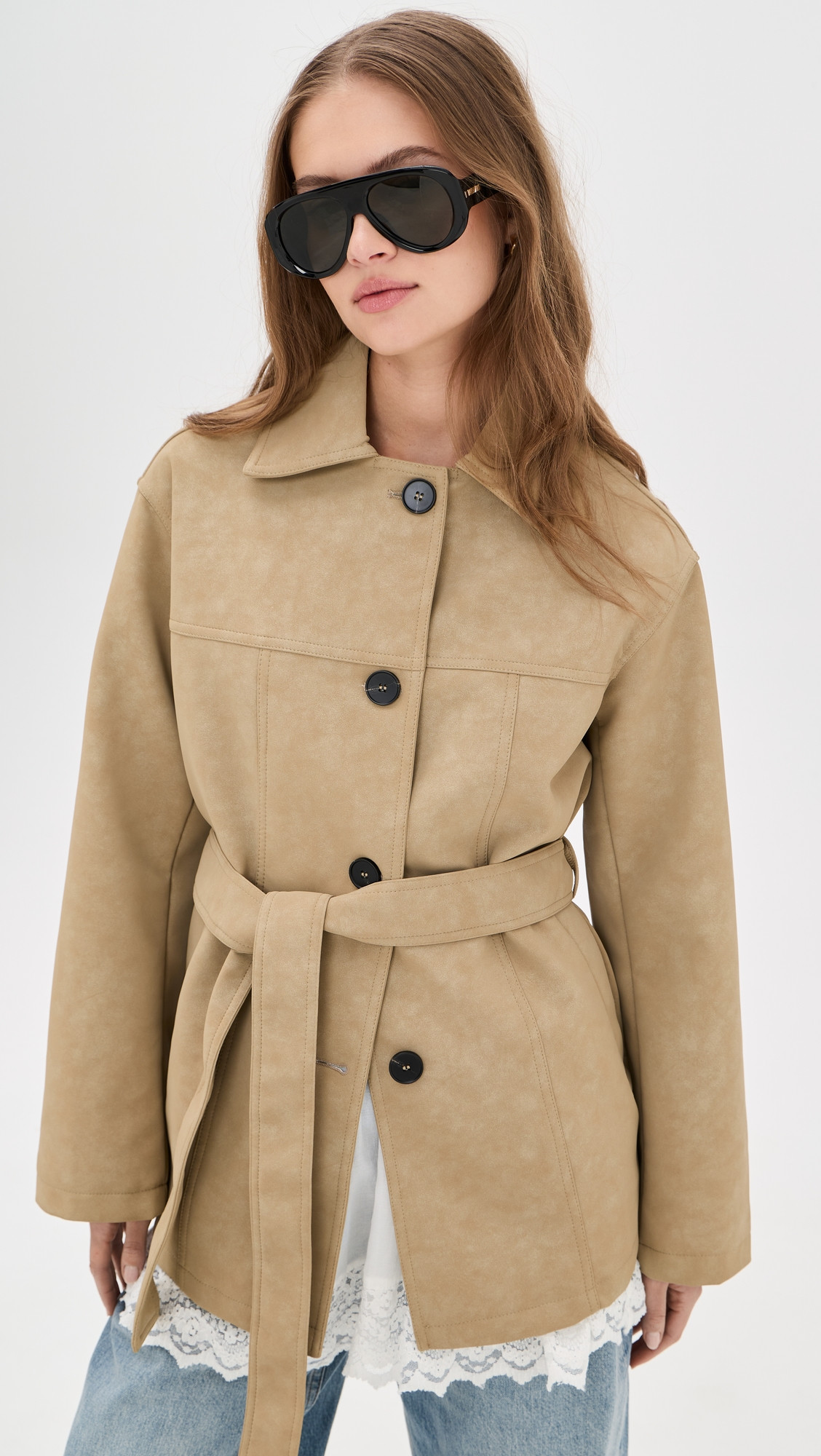 4th & Reckless Rowena Jacket Camel L | Shopbop