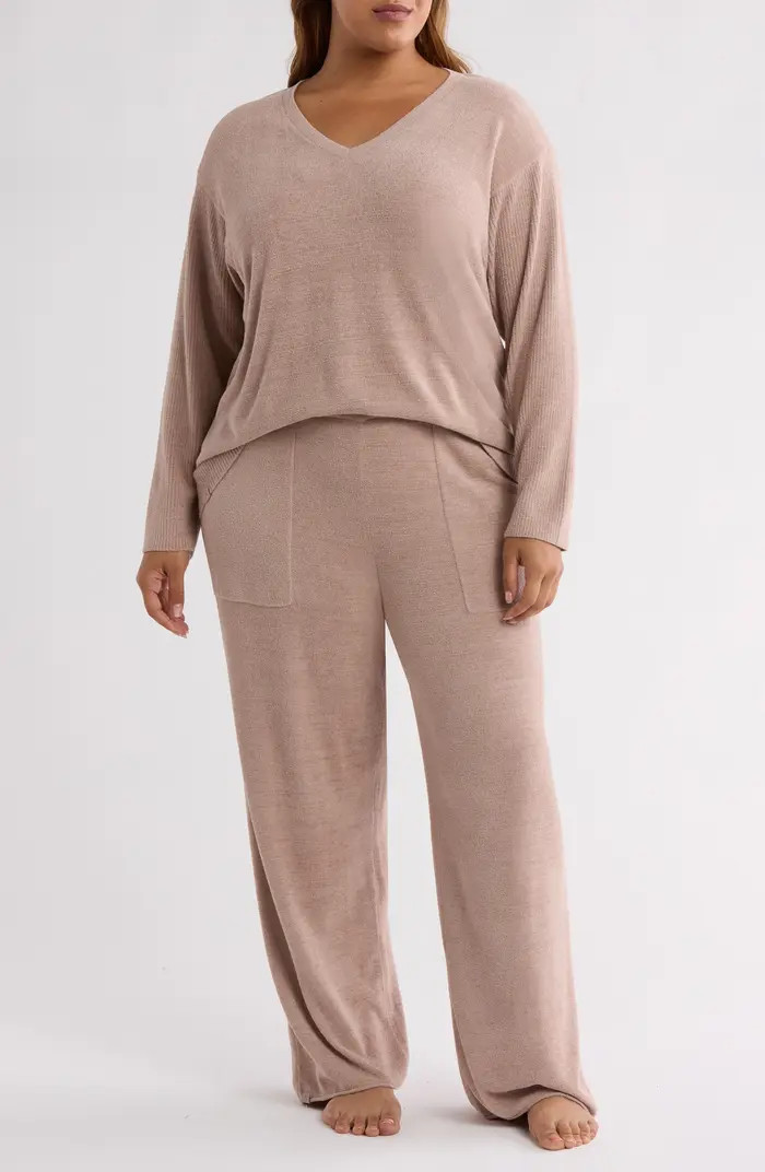 Barefoot Dreams® CozyChic® Ultra Lite® Knit Pajamas | Nordstrom | Nordstrom