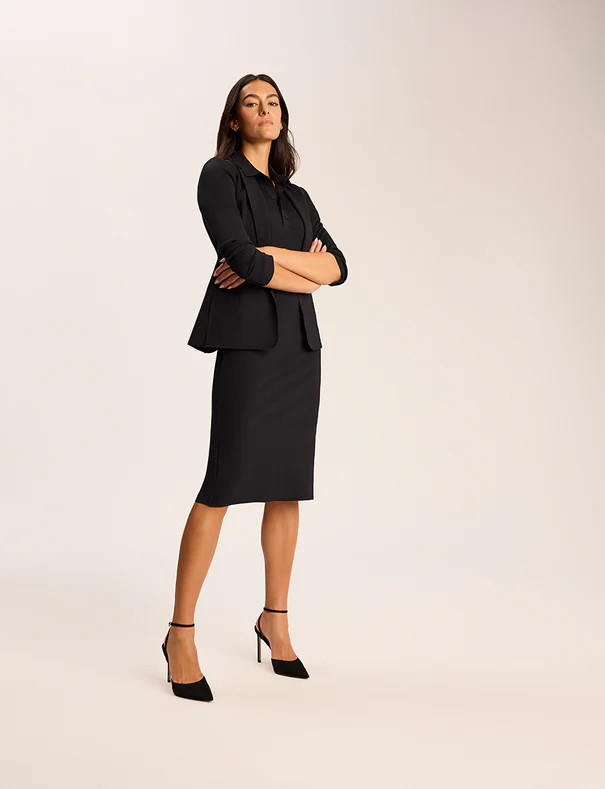 Neoprene CEO Midi Skirt | Commando®