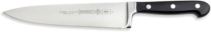 Mundial 5100 Series 8-Inch Chef's Knife, Black | Amazon (US)