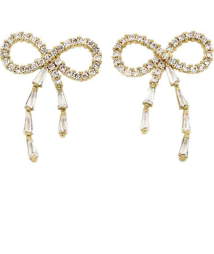 Panacea Crystal Bow Stud Earrings | Nordstromrack | Nordstrom Rack