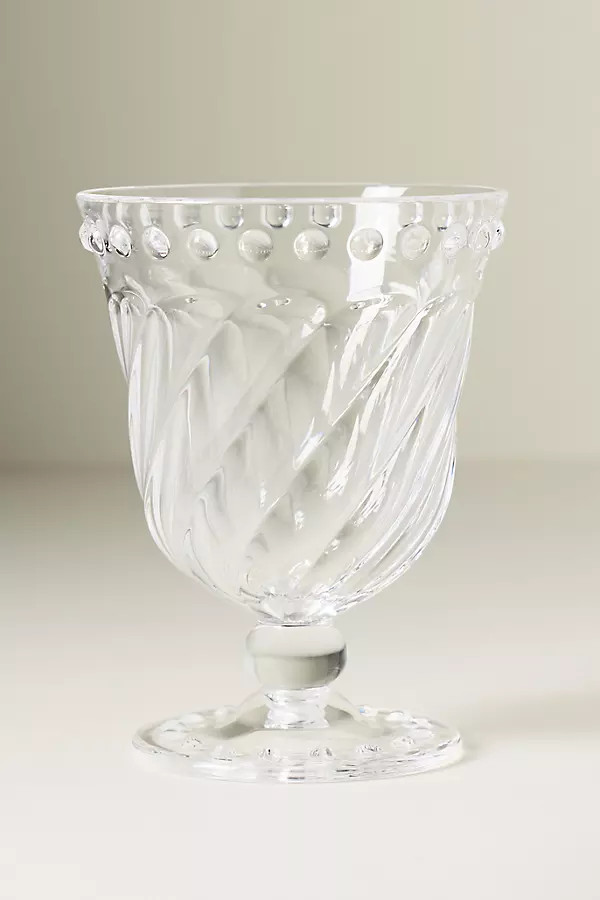 Esther Acrylic Goblets, Set of 4 | Anthropologie (US)