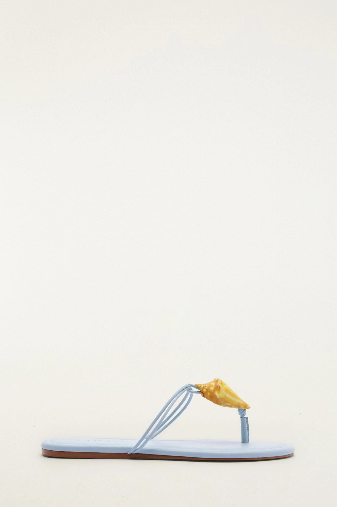 Shell Flat Sandal | FARM Rio | FarmRio (US)