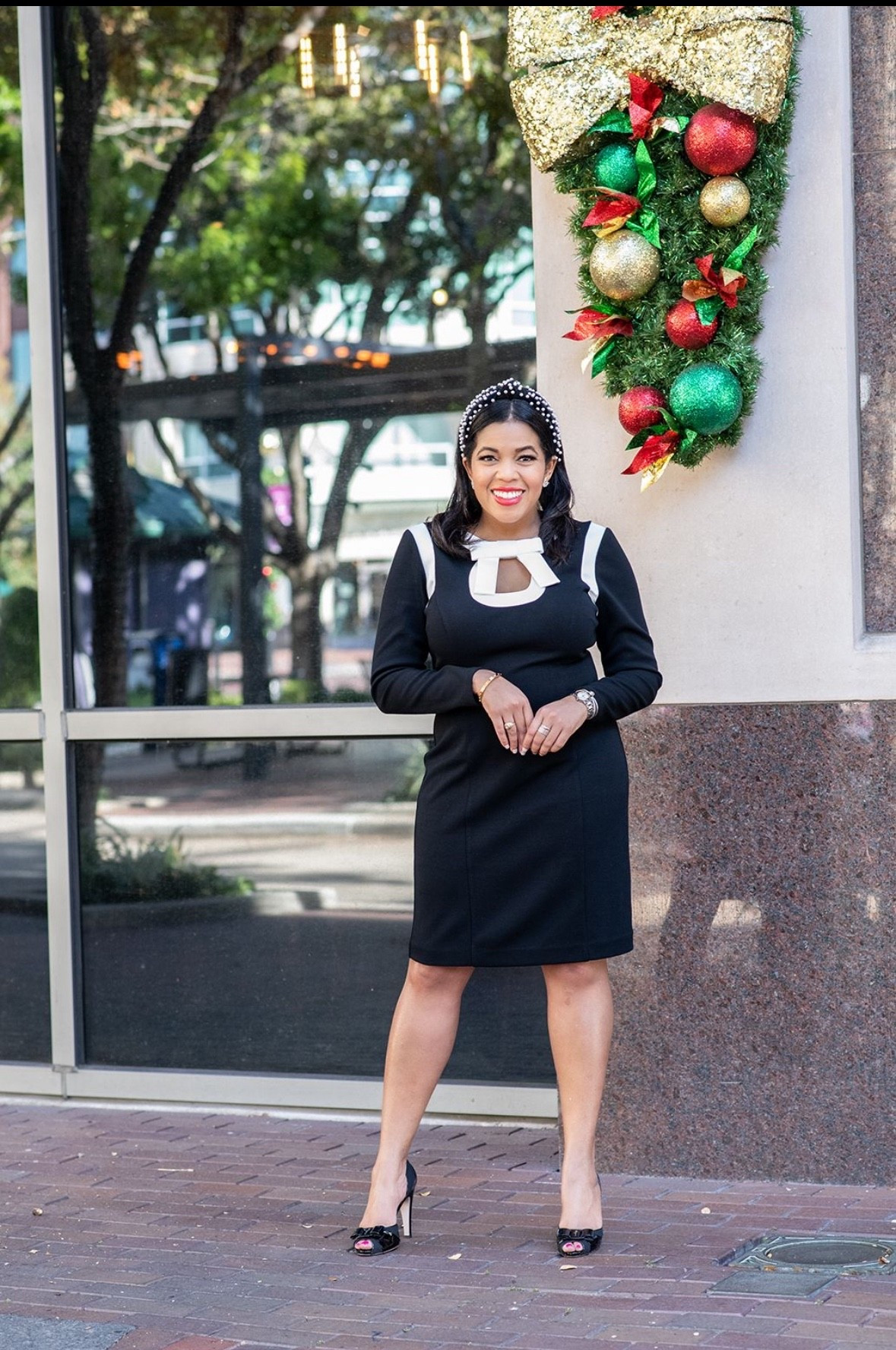 I’m the gift this holiday season in a gorgeous dress in my favorite color combo, black and white!

#LTKOver40 #LTKHoliday #LTKSeasonal