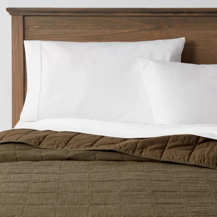 Space Dyed Cotton Linen Quilt - Threshold™ | Target