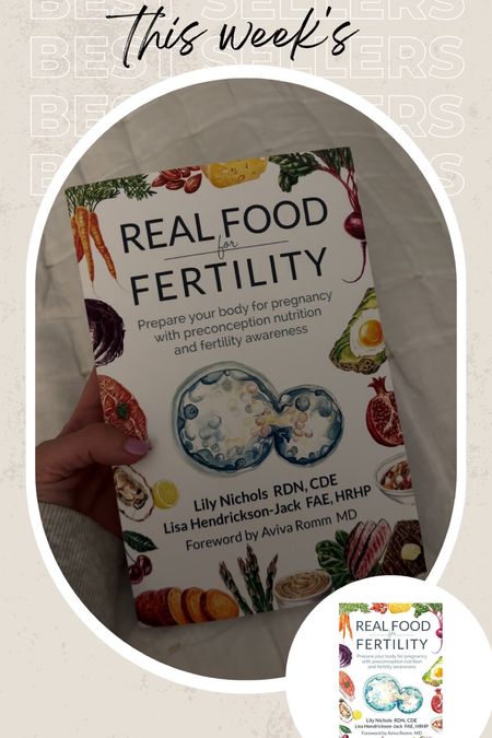 This book changed my life!! So much good information! Real Food For Fertility 
Fertility books, pregnancy books, health books

#LTKfindsunder50 #LTKfamily #LTKfitness