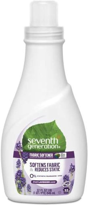 Seventh Generation Fabric Softener, Lavender, 32 Fluid Ounce | Amazon (US)