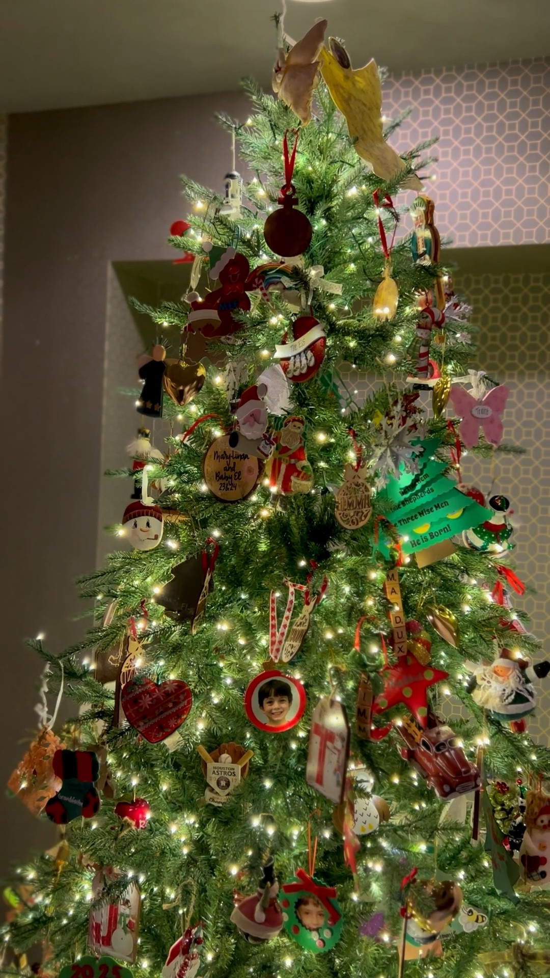 I love these twinkle light trees. This is my favorite setting, but there are 12 different settings on the tree as well as you can make the lights, dim or extra bright. This tree is on sale for half off. Ours arrived yesterday.

#LTKHoliday #LTKSeasonal #LTKHome