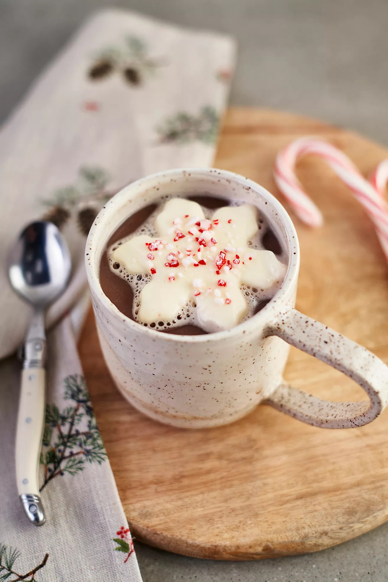 Peppermint Snowflake Marshmallows | Anthropologie (US)