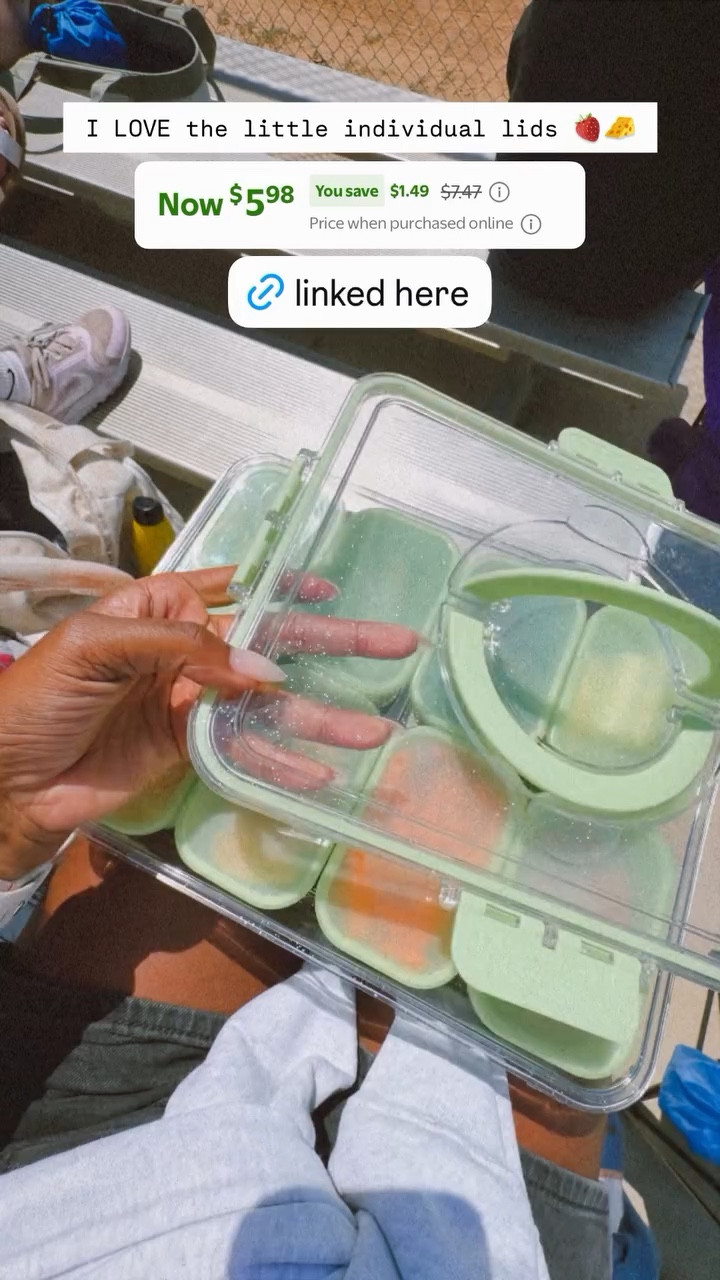 I LOVE the little individual lids on this sideline snackle box 🍓🧀

#LTKfoodie #LTKmomlife #LTKdayinmylife