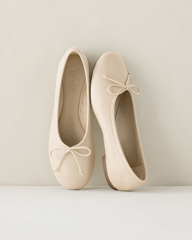 Soft Leather Ballet Flats | Haven Well Within