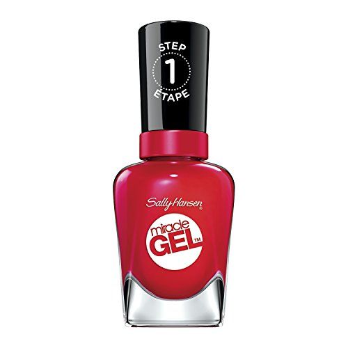 Sally Hansen Miracle Gel Nail Polish, Red Eye, 0.5 Ounce | Amazon (US)