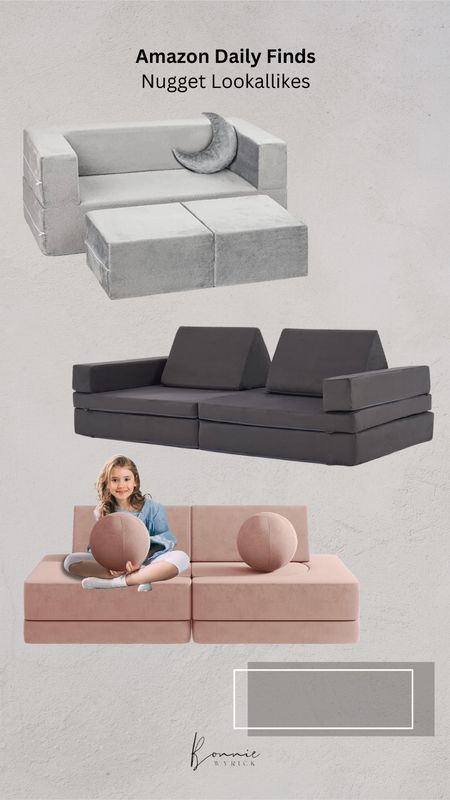 Amazon Daily Finds: Nugget Lookalikes 🖤 Play Couch | Kids Couch | Kids Fort | Kids Playroom

#LTKfamily #LTKbaby #LTKkids