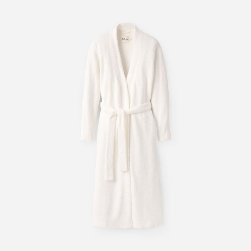 UGG® Women's Lenny Robe II Cozy Knit Robes in Cream, Size S | UGG (US)