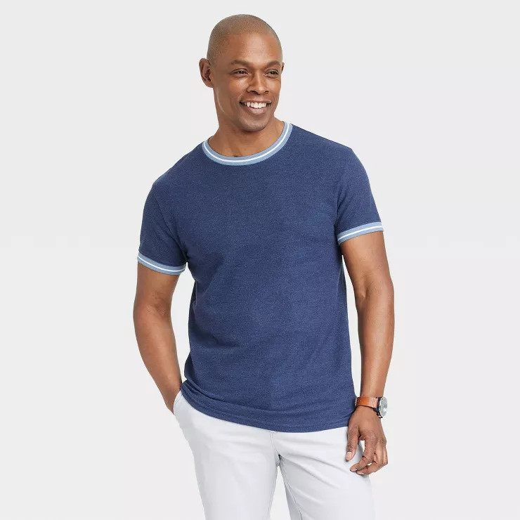 Men's Short Sleeve Crewneck T-Shirt - Goodfellow & Co™ | Target