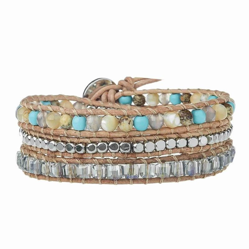 Hollyday Wrap on Natural | Victoria Emerson