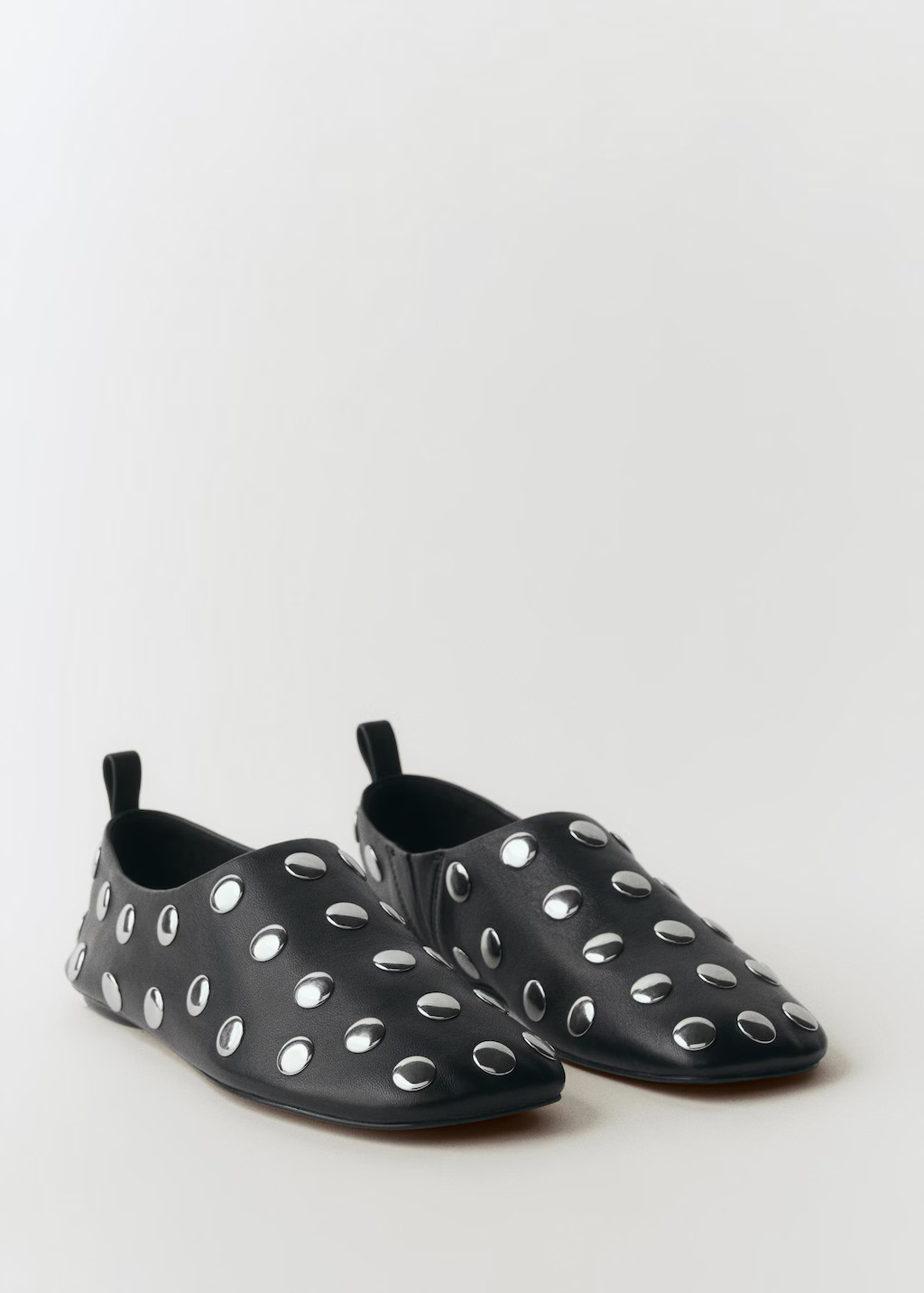 Studded leather shoes - Women | MANGO United Kingdom | MANGO (UK)