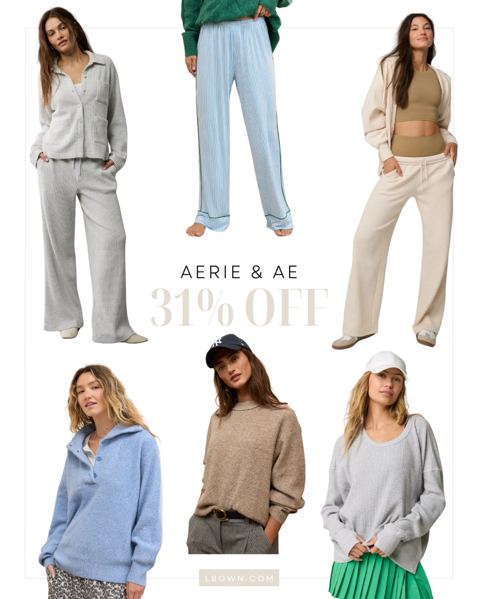 31% off almost everything from Aerie & AE (must have rewards account or sign up for a free one) 

#LTKFindsUnder100 #LTKFindsUnder50 #LTKSaleAlert