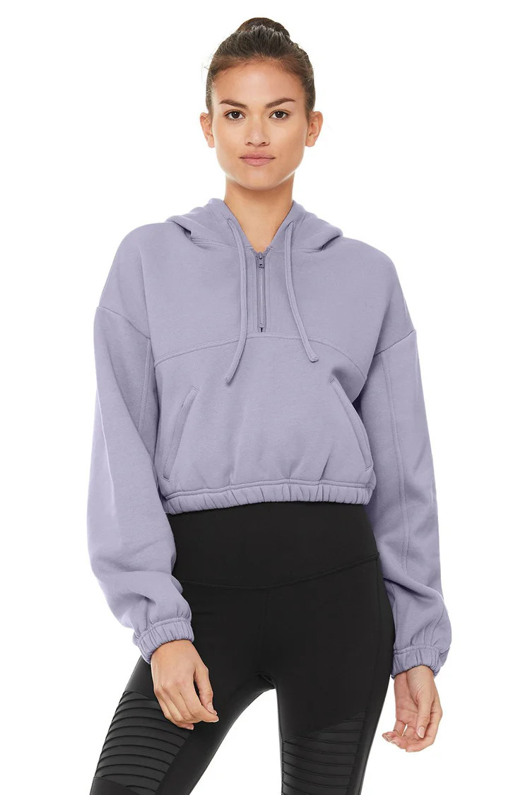 Stadium Half Zip Hoodie | Alo Yoga (US)