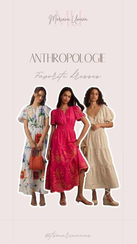 Is there anything more perfect than Anthropologie dresses? I think not! 😍 Can't pick just one!! 🌸

#LTKSeasonal #LTKU #LTKGiftGuide