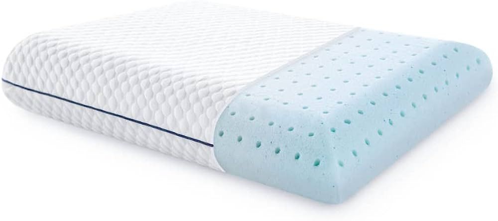 Weekender Gel Memory Foam Pillow – Cooling & Ventilated - 1 Pack Standard Size - Premium Washab... | Amazon (US)