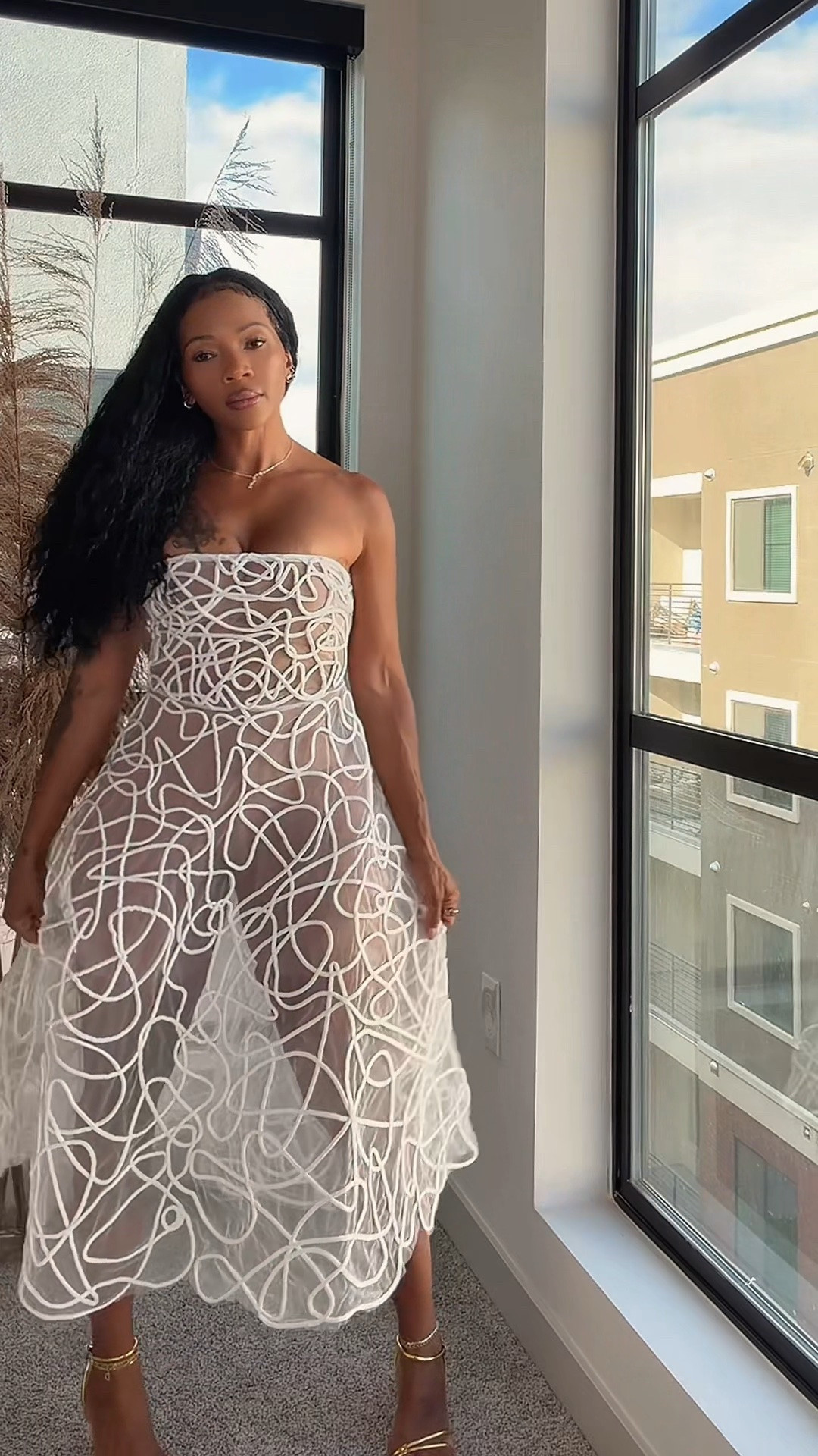 Designer vibes without the designer price tag. 🤍

This statement midi dress is one of the prettiest pieces I’ve added to my closet this year. Perfect for birthdays, bridal events, vacations, and summer celebrations.

#LTKgrwm #LTKootd #LTKOver40