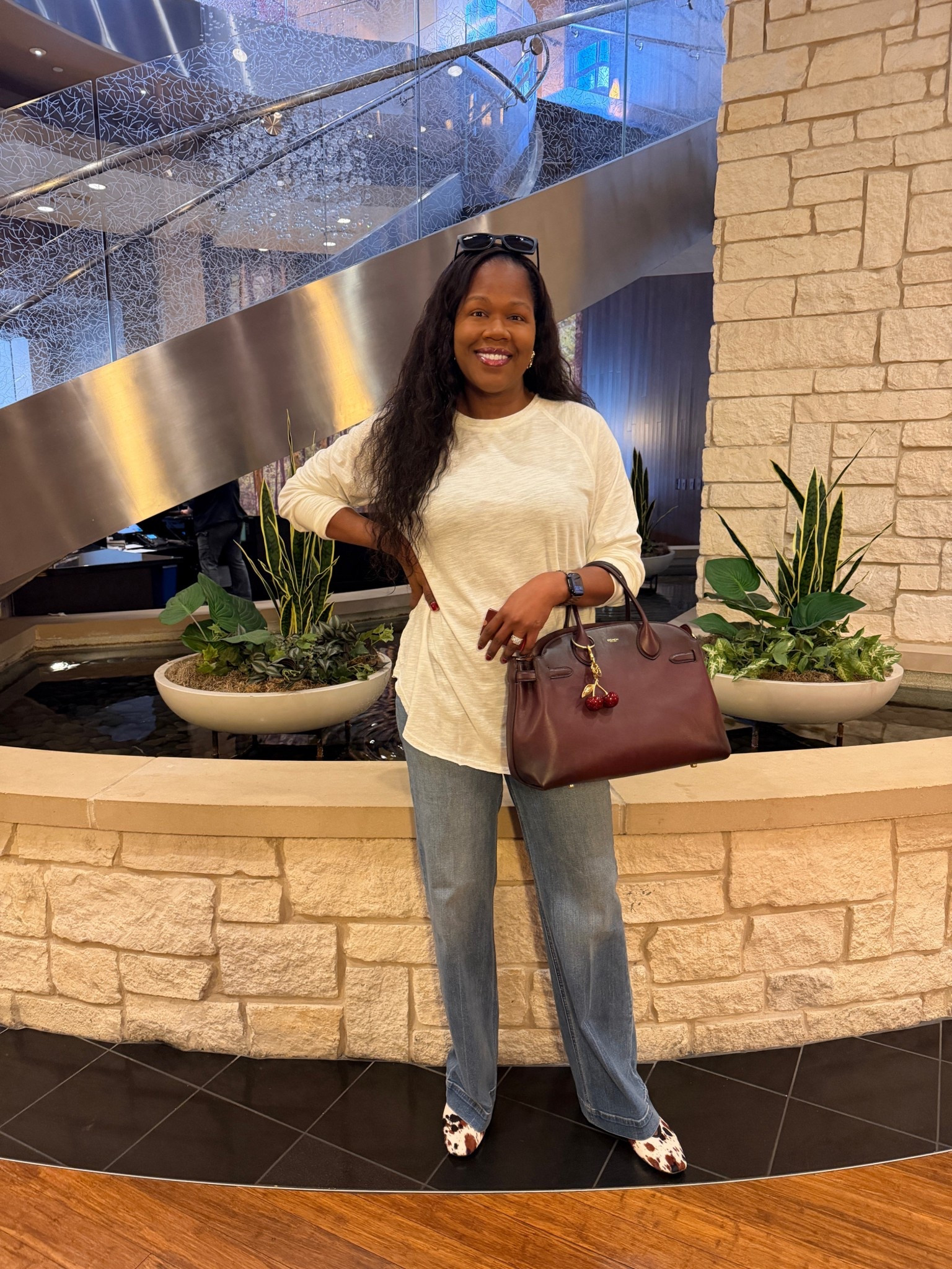 Shirt is super comfy but very oversized impo. Size down 1 size for a normal oversized fit. Size down 2 sizes for a more relaxed look. 

#LTKTravel #LTKTall #LTKItBag