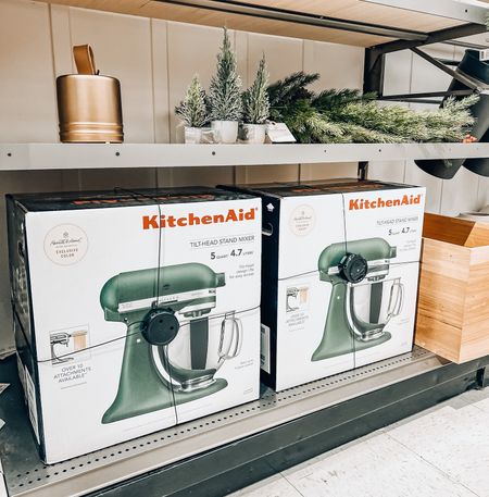 Beautiful mixers released from KitchenAid & Hearth & Hand with Magnolia in a holiday green 😍🎄

#LTKHoliday #LTKSeasonal #LTKhome