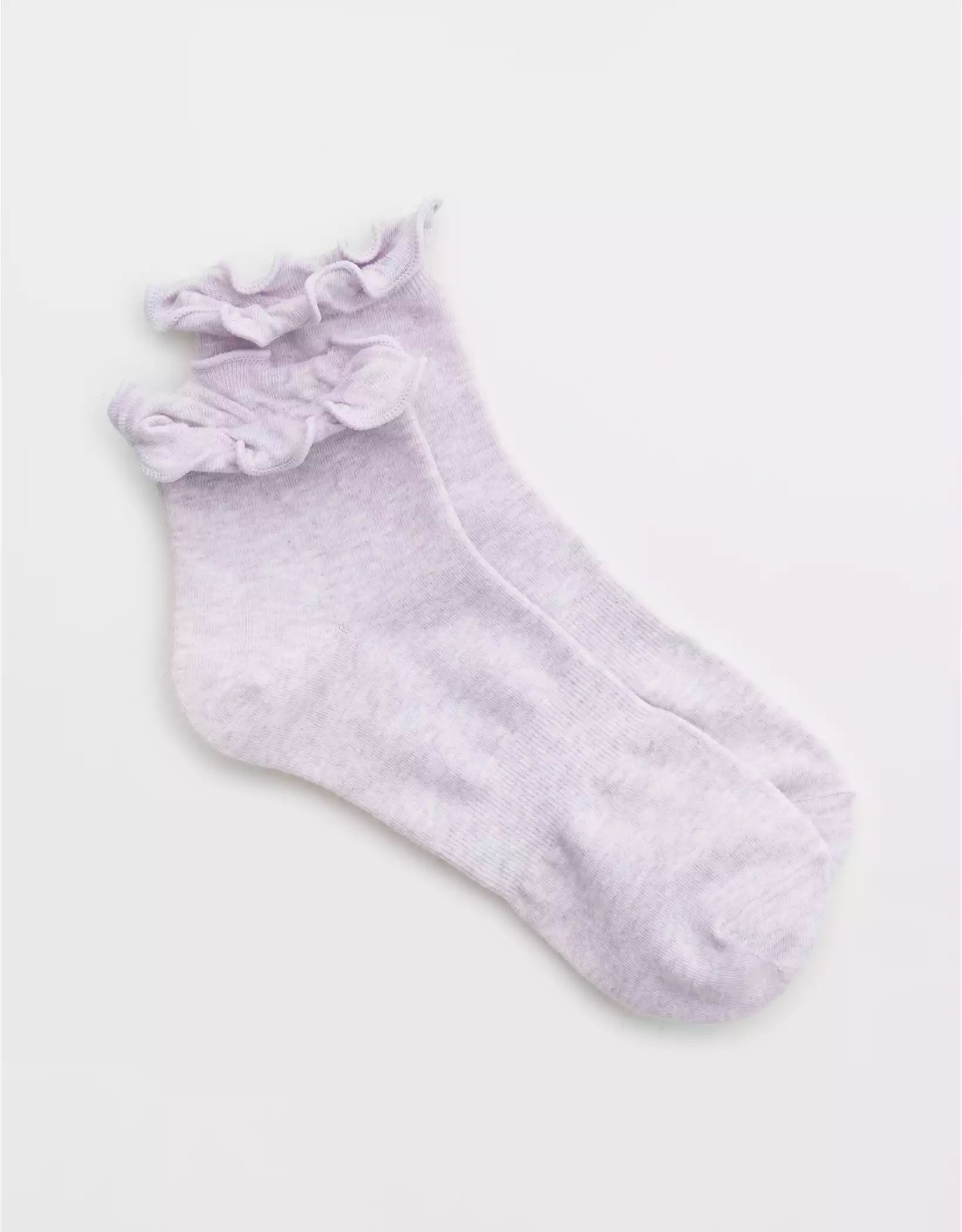 OFFLINE By Aerie Ruffle Ribbed Socks | Aerie