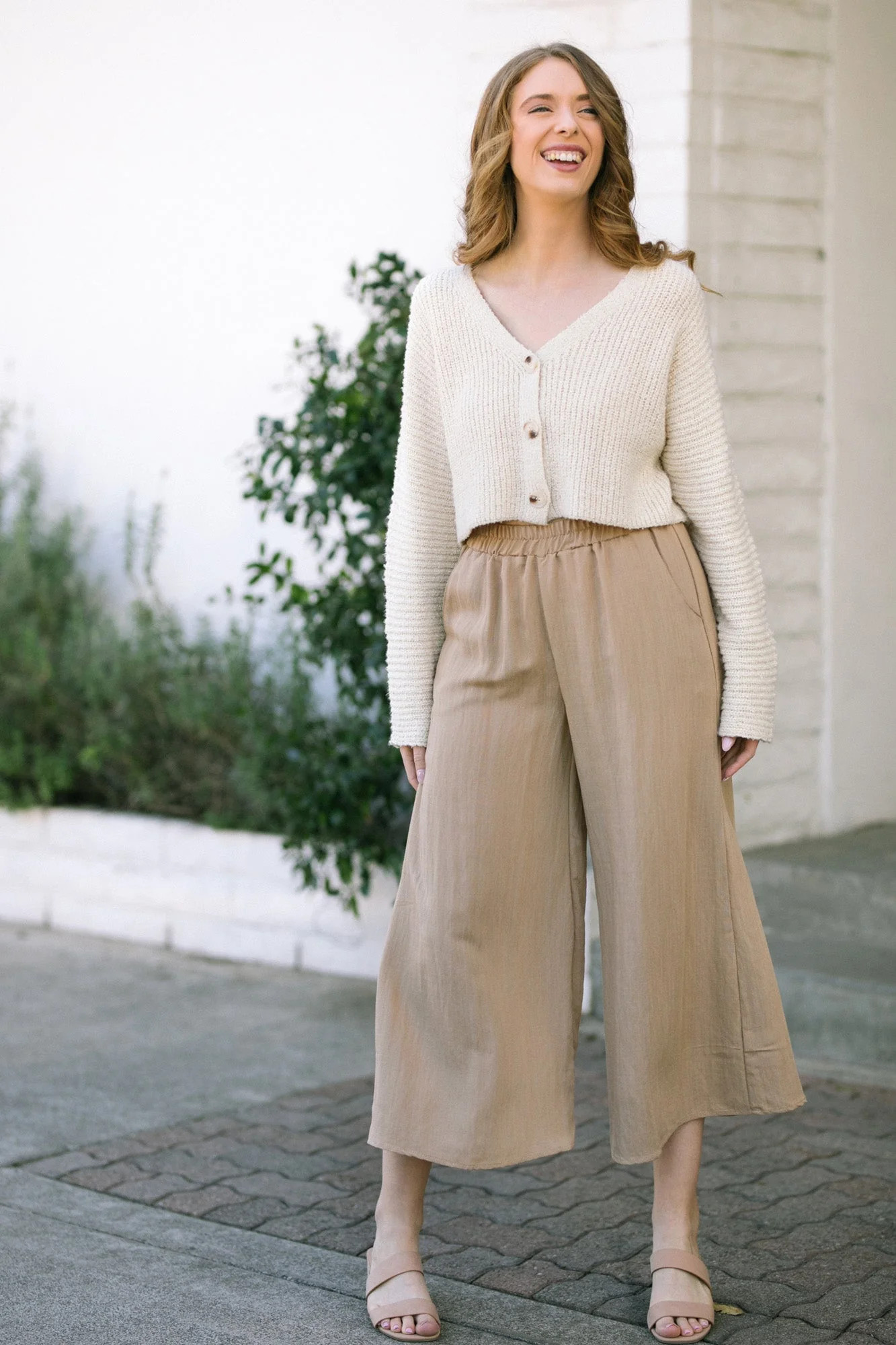 Sadie Wide Leg Pants | Morning Lavender