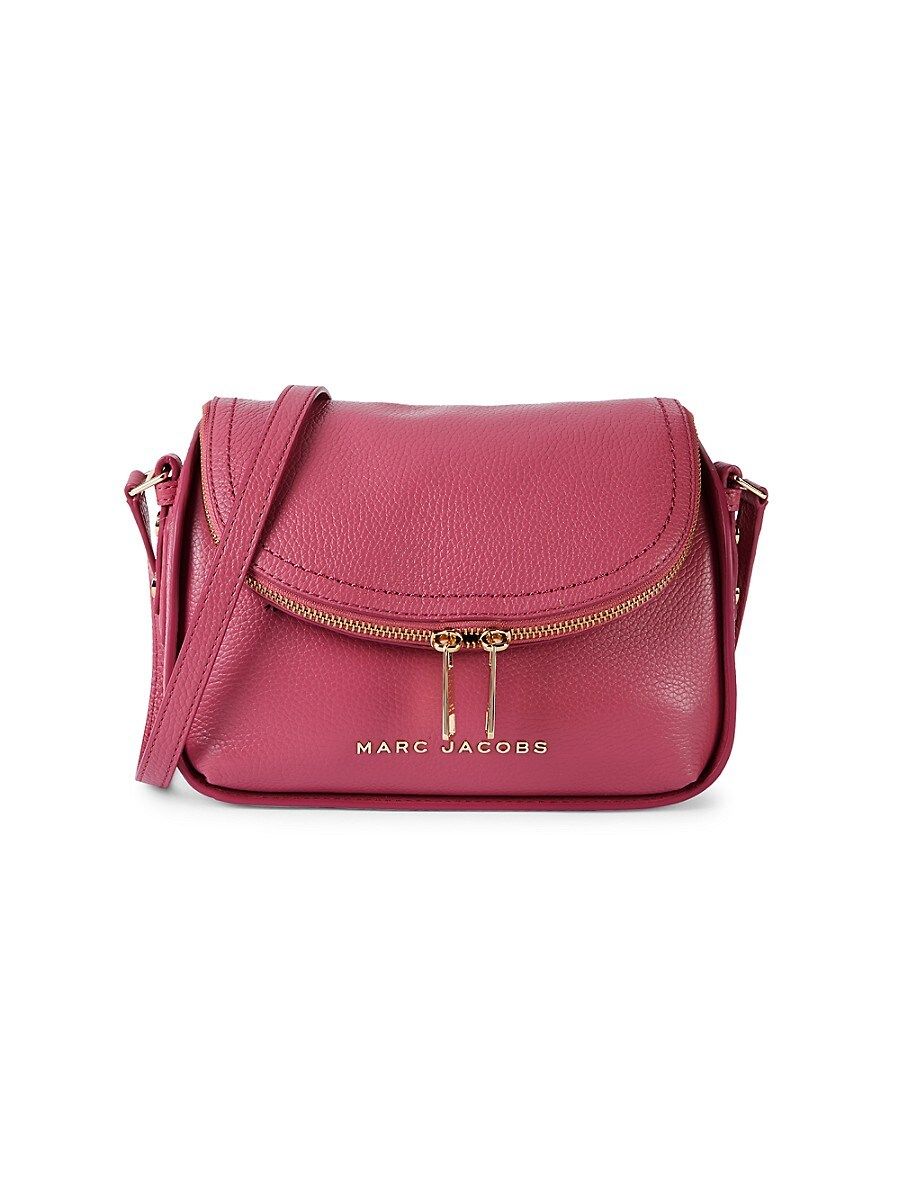 Marc Jacobs Women's Mini Leather Messenger Bag - Stormy Weather | Saks Fifth Avenue OFF 5TH
