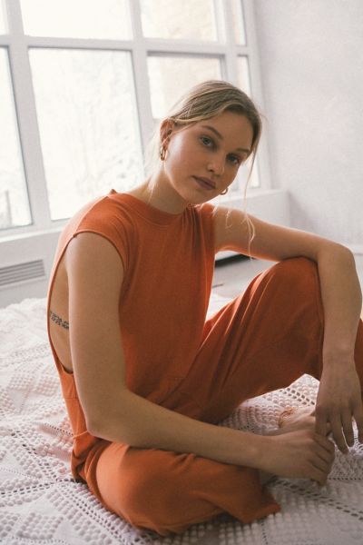 Out From Under Austin Sleeveless Jumpsuit | Urban Outfitters (US and RoW)