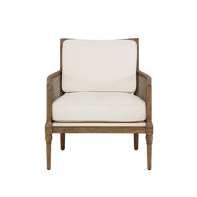Wymberly Cane Armchair with Cushions | Ballard Designs, Inc.