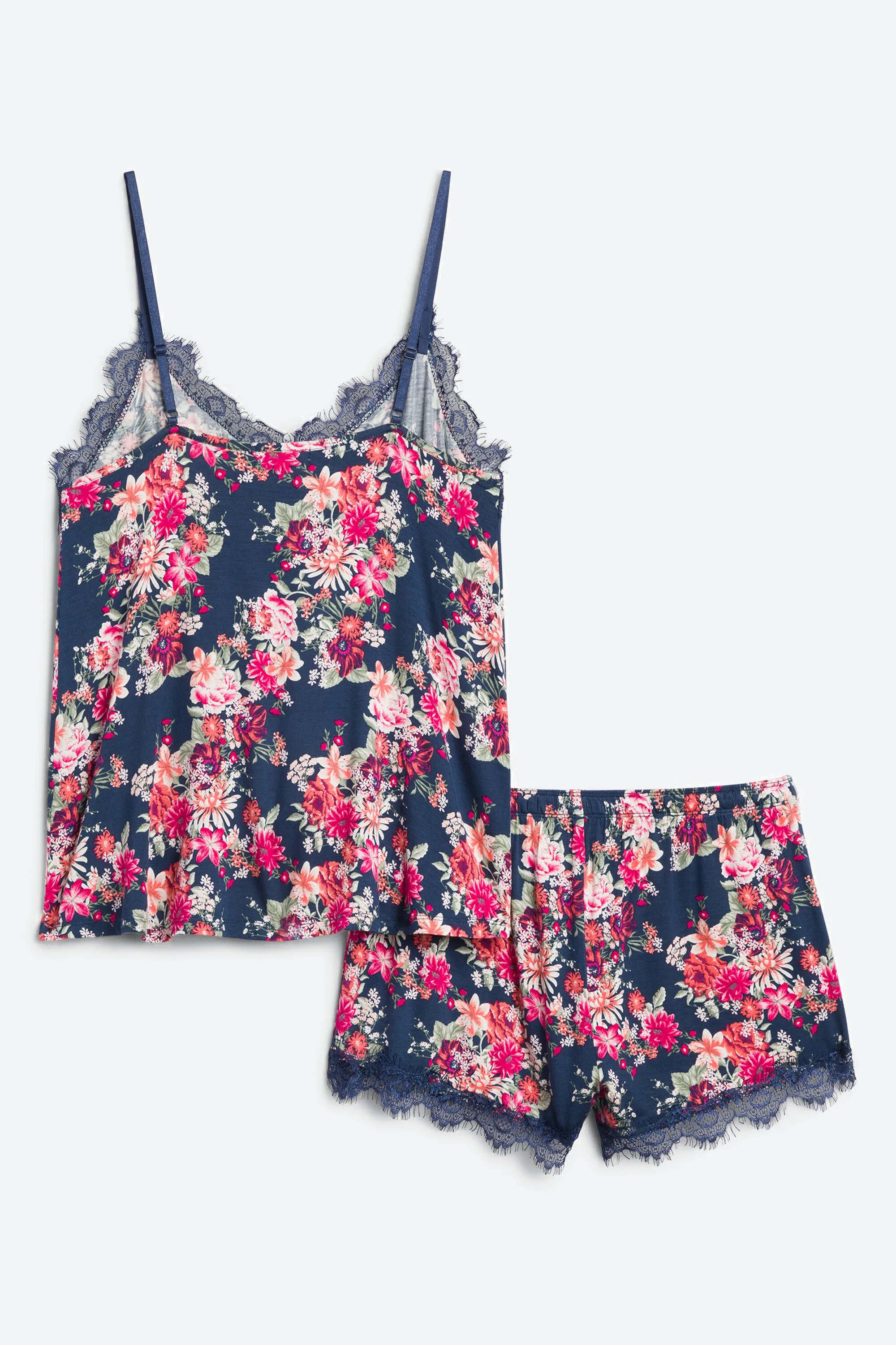 Mika Sleep & Lounge Lace Trim Cami and Short Set | Stitch Fix