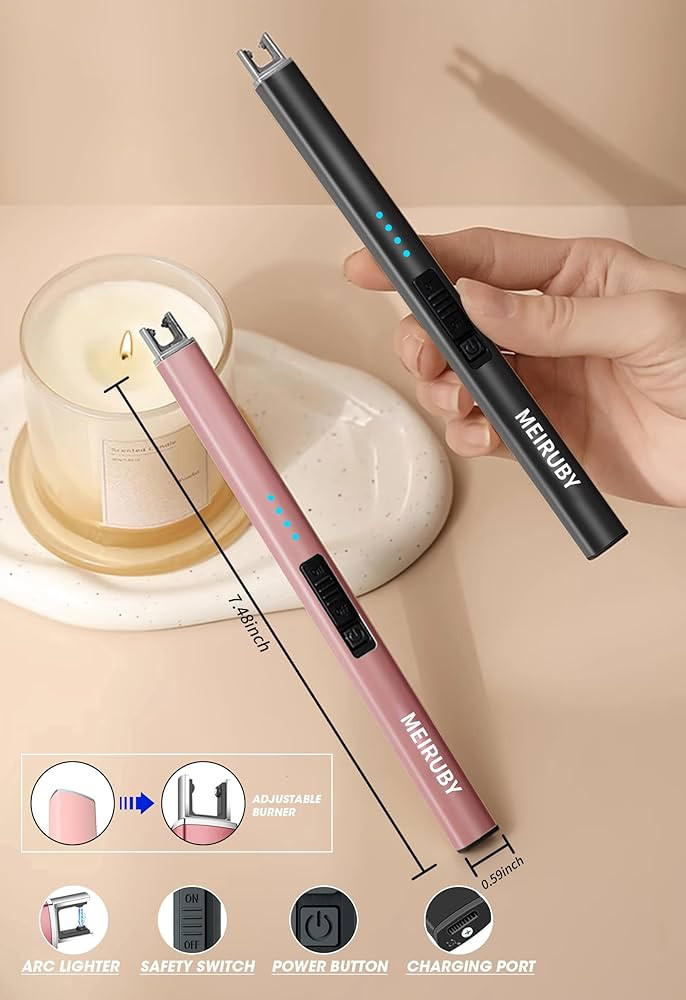 Lighter Electric Candle Lighter, Valentines Day Gifts for Her/Him, Women/Mens Valentines Gifts, B... | Amazon (US)