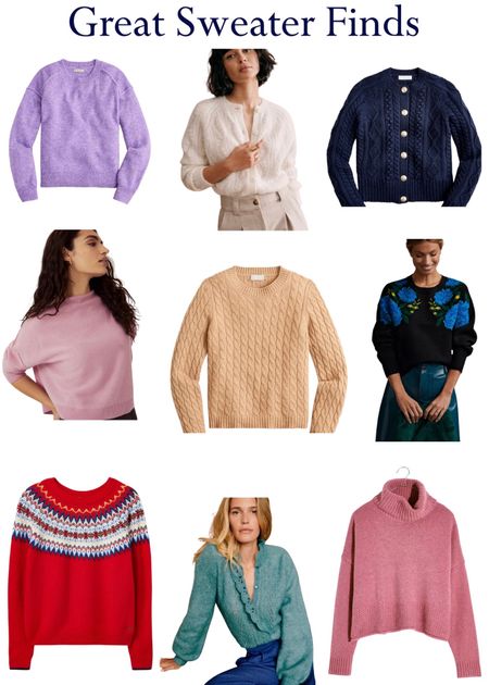 These nine sweaters are perfect for fall and winter. They are adorable, cozy, and perfect for work or a night out. 

#LTKcurves #LTKstyletip #LTKfit