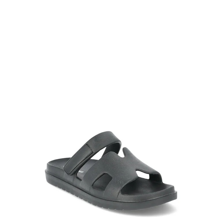 No Boundaries Women's Geo Slide Sandals | Walmart (US)