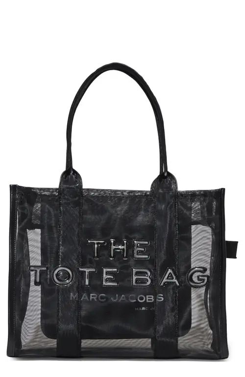 Marc Jacobs The Large Mesh Tote Bag in Blackout at Nordstrom | Nordstrom