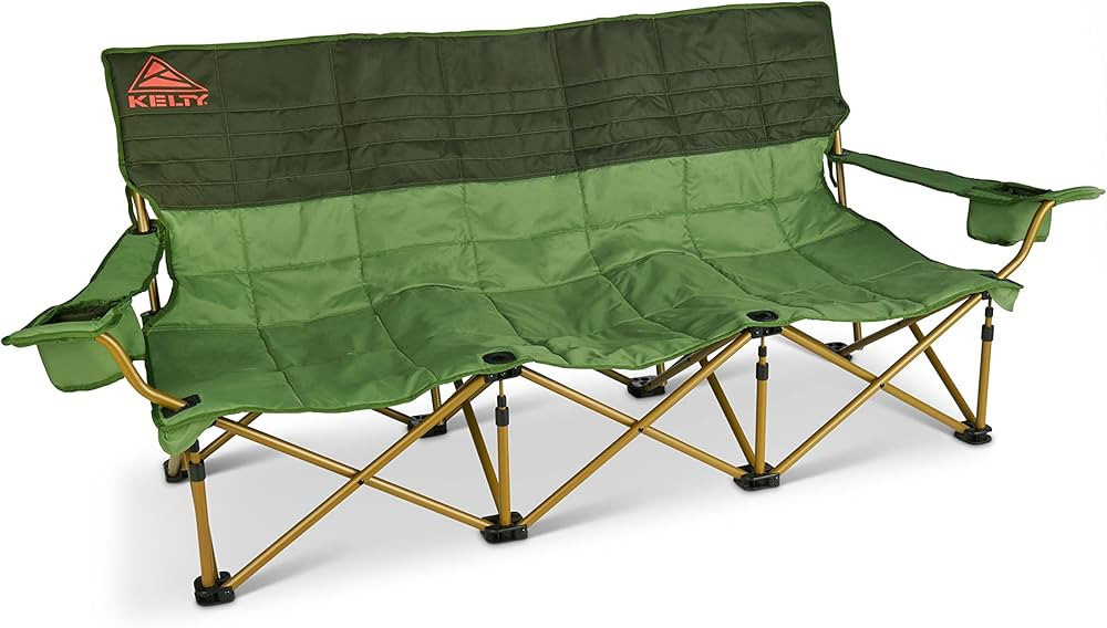 Kelty Lowdown Couch - 3 Person Capacity Camping Chair, Extra Large and Sturdy Bench for Campsites... | Amazon (US)