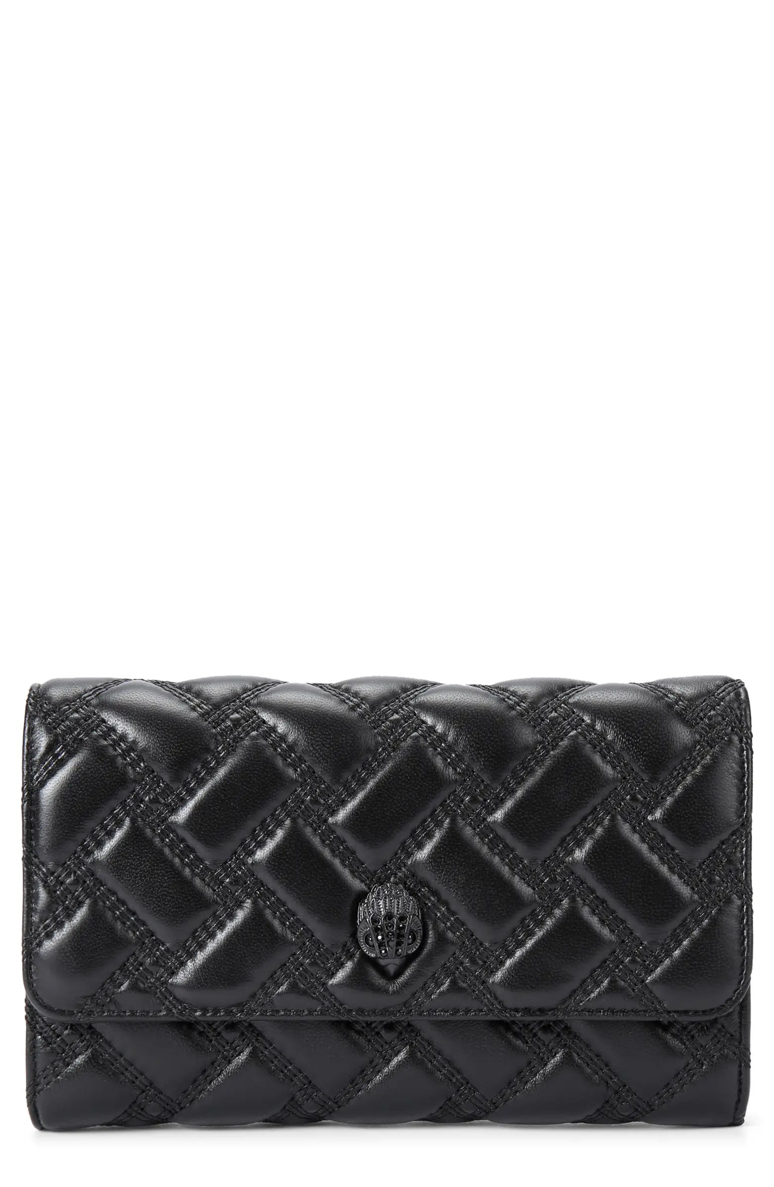Kurt Geiger London Kensington Quilted Leather Wallet on a Chain | Nordstrom | Nordstrom